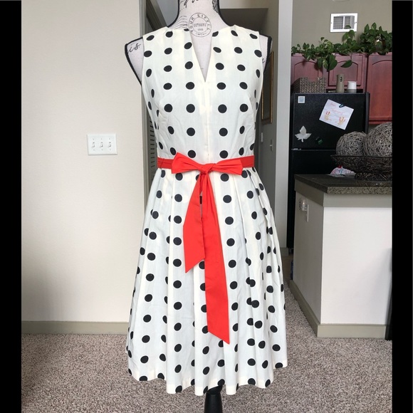 Eva Franco Dresses & Skirts - 🧡 Retro Polka Dotted Dress 🧡